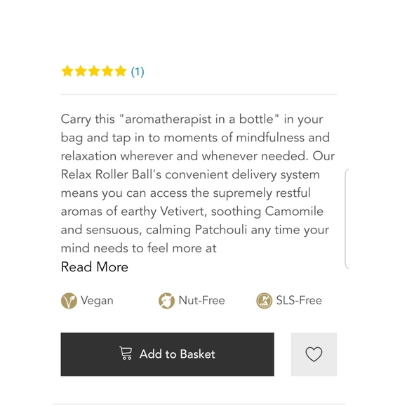 Aromatherapy Deep Relax roller ball - Picture 2 of 5